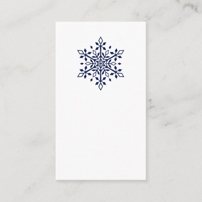 Tarjeta de inscripción (Anverso)