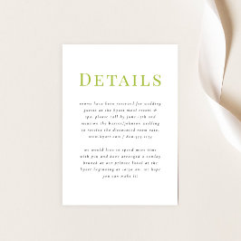 Tarjeta de inscripción