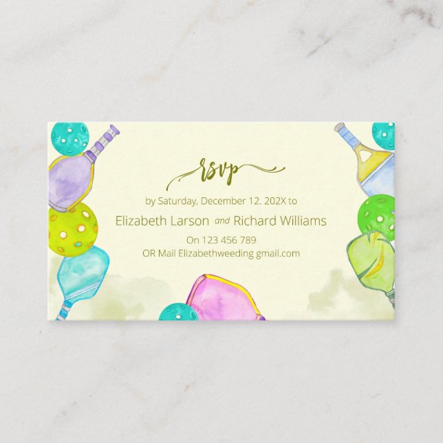 Tarjeta de inscripción (Anverso)