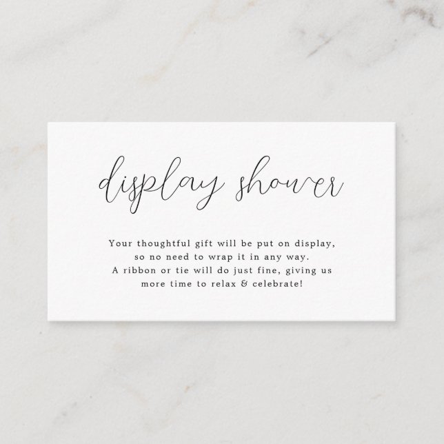 Tarjeta de inscripción (Anverso)