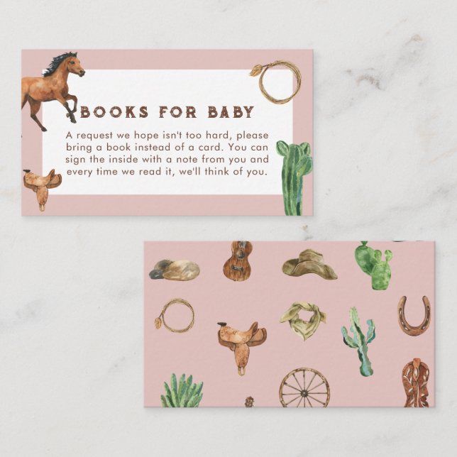 Tarjeta de inscripción Baby Shower para lechuga oc (Anverso / Reverso)