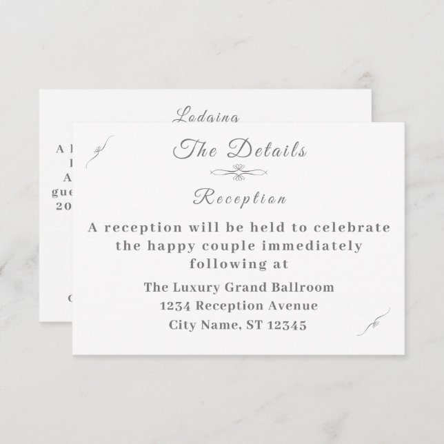 Tarjeta de inscripción católica (Anverso / Reverso)