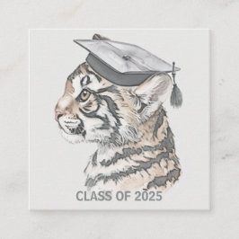 Tarjeta de inscripción de graduación con código QR