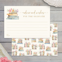 Tarjeta de inscripción de graduación de consejos f