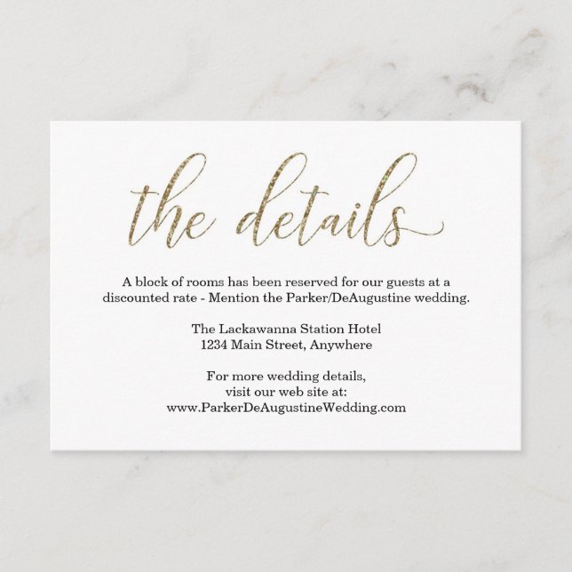 Tarjeta de inscripción de información de Purpurina (Anverso)