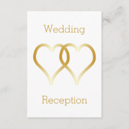 Tarjeta de inscripción de la recepción de bodas Co