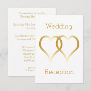 Tarjeta de inscripción de la recepción de bodas Co