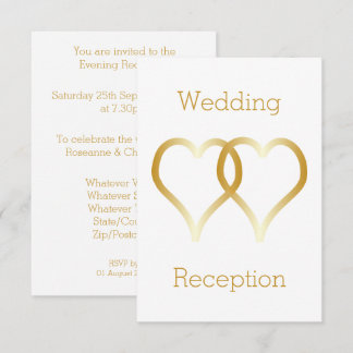 Tarjeta de inscripción de la recepción de bodas Co