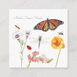 Tarjeta de inscripción de las maravillas de la mad