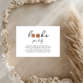 Tarjeta de inscripción de solicitud de libro Pizza