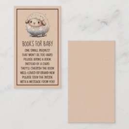 Tarjeta de inscripción para bebés