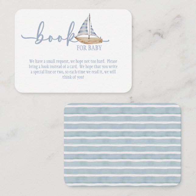 Tarjeta de inscripción para bebés del Libro de Bab (Anverso / Reverso)