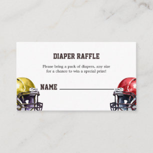 Tarjeta de inscripción para boletos Raffle Ticket