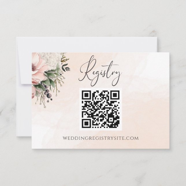 Tarjeta de inscripción para el registro de Bodas r (Anverso)