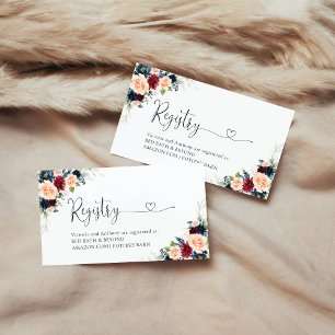 Tarjeta de inscripción para el registro de la Arma