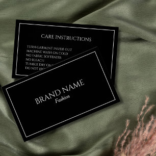 Tarjeta de inscripción para instrucciones simples