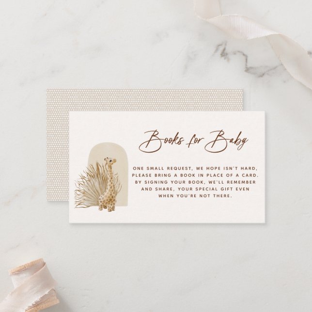 Tarjeta de inscripción para la solicitud de libros (Anverso/Reverso In Situ)