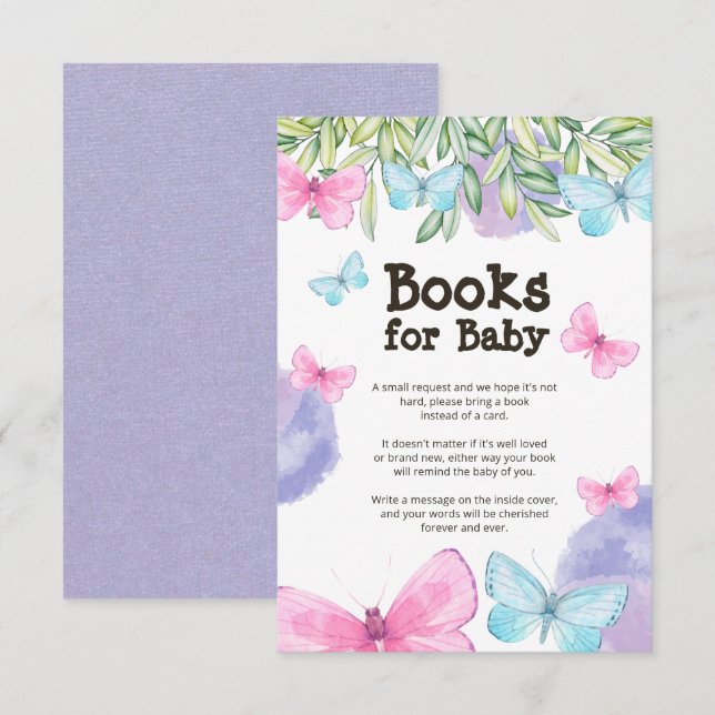 Tarjeta de inscripción para la solicitud de libros (Anverso / Reverso)