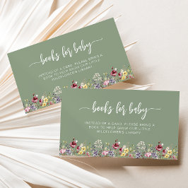 Tarjeta de inscripción para solicitud de libro de 