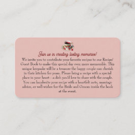 Tarjeta de inscripción para solicitud de receta de