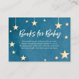 Tarjeta de inserción Baby Shower para pequeñas est