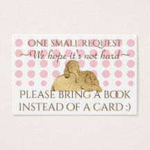 Tarjeta de inserción BringABook Baby Elephant de o
