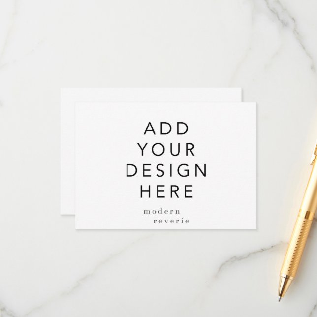 Tarjeta de inserción de 5x3,5" (Anverso/Reverso In Situ)