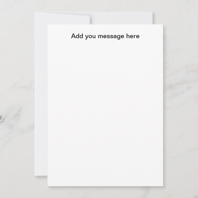 Tarjeta de inserción de boda (Anverso)