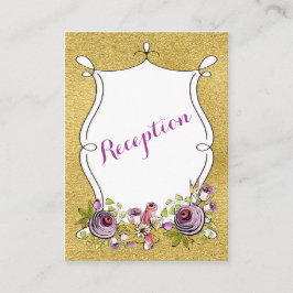 Tarjeta de inserción de Boda caprichosa | RELIEVE