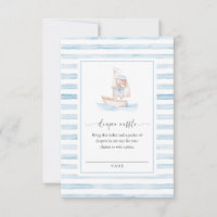 Tarjeta de inserción de boleto de raya azul del os