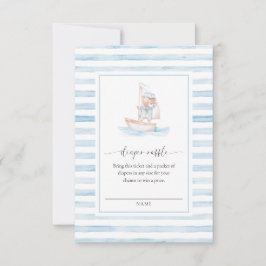 Tarjeta de inserción de boleto de raya azul del os