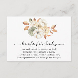 Tarjeta de inserción de calabaza rusa para bebé