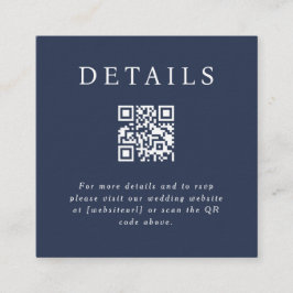 Tarjeta de inserción de código QR de Parker