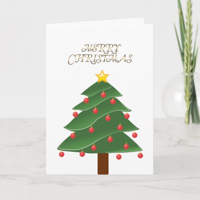 Tarjeta de inserción de fotos de Navidades en blan (Anverso)