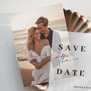 Tarjeta de inserción de fotos moderna para Vellum