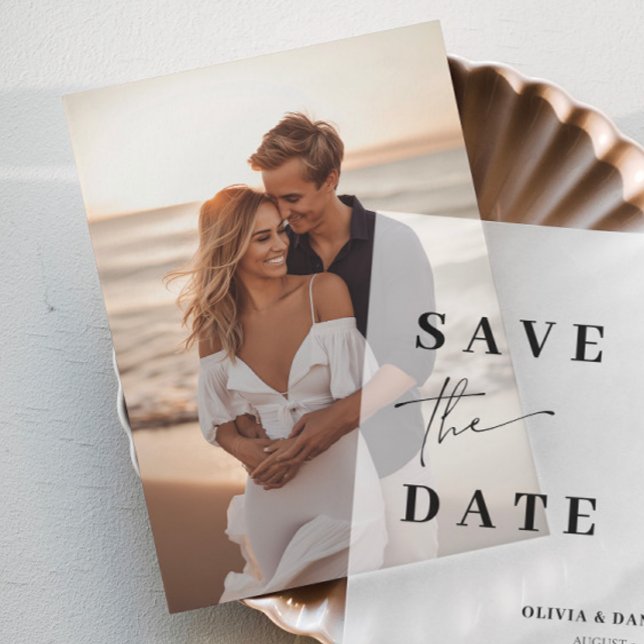Tarjeta de inserción de fotos moderna para Vellum  (Subido por el creador)