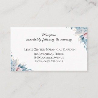 Tarjeta de inserción de invitación de boda - Recep