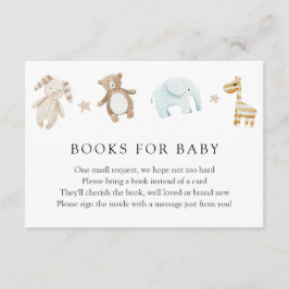 Tarjeta de inserción de juguetes para bebés de col