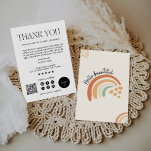 Tarjeta de inserción de paquetes para pequeñas emp