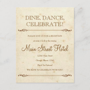 Tarjeta de inserción de recepción de storybook