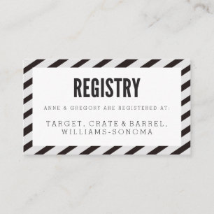 Tarjeta de inserción de registro de bandas de carn