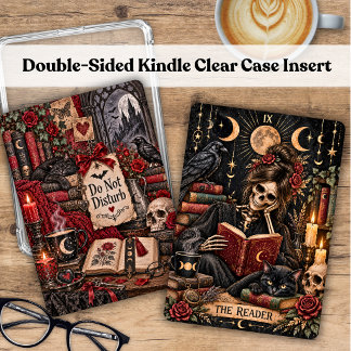 Tarjeta de inserción doble gótica para Kindle