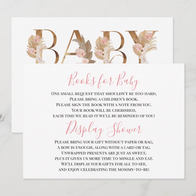 Tarjeta de inserción para la pantalla de la niña d (Anverso / Reverso)