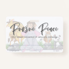 Tarjeta de insignia de la Convención JW Keepsake |