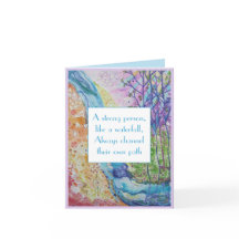 Tarjeta de inspiración de Wisdom Strength Wellness