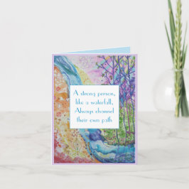 Tarjeta de inspiración de Wisdom Strength Wellness