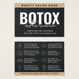 Tarjeta de instrucción de poscuidado premium para 