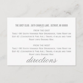 Tarjeta de instrucciones | Chevron