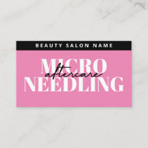 Tarjeta de instrucciones modernas para la atención