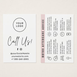 Tarjeta de instrucciones para la inyección del log